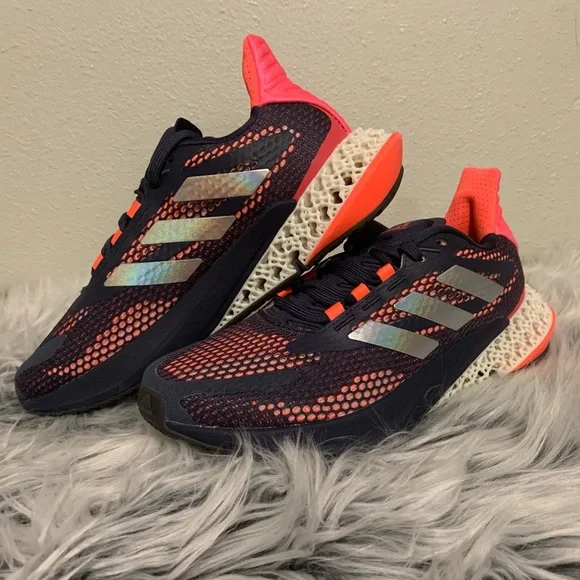 adidas | Shoes | Adidas 4dfwd Pulse Blue Neon Pink Womens Shoes Size 8 |  Poshmark
